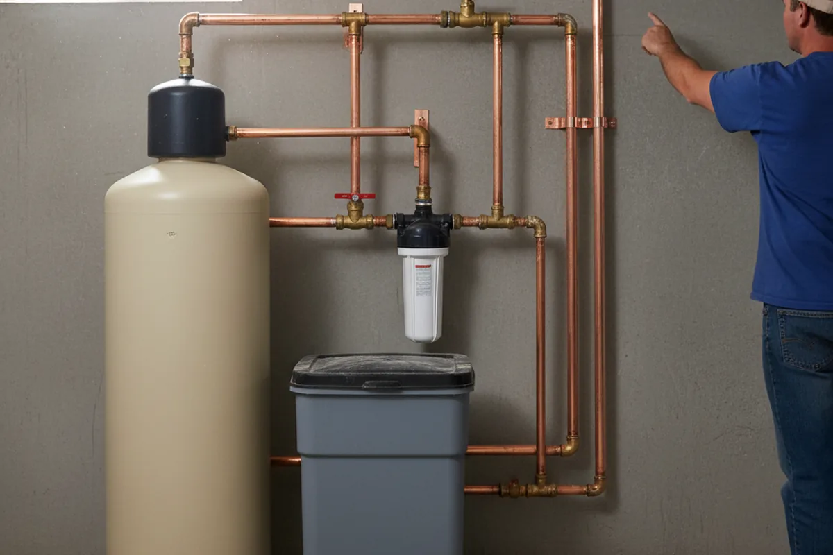 Whole-house water treatment system installed in Catlett